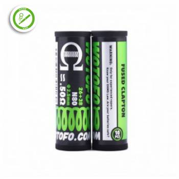 Fused Clapton Coil 10Pcs...