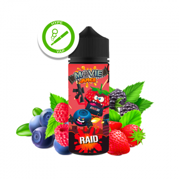 Raid 100ml 00mg/ml Movie Juice