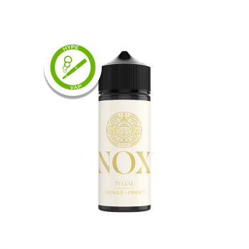 Flacon de 50 ml de l'e-liquide Tulùm de la gamme NOX par Secret's Lab.