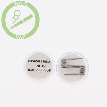 Staggered 0.3Ohm