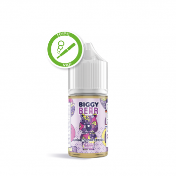 Flacon de 30ml d’arôme concentré Cassis Mûre Biggy Bear