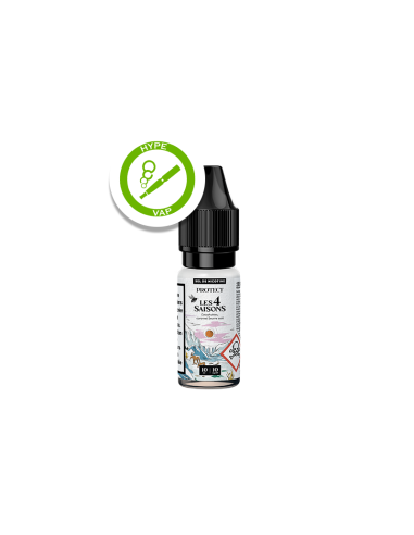 Flacon de 10ml d’e-liquide Protect Les 4 Saisons avec 10mg/ml de nicotine saveur cacahuètes caramel beurre salé