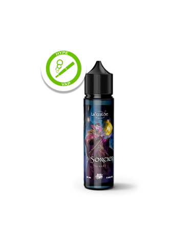 Flacon de 50ml d’e-liquide Big Papa Le Sorcier Vagnard La Guilde saveur tarte citron