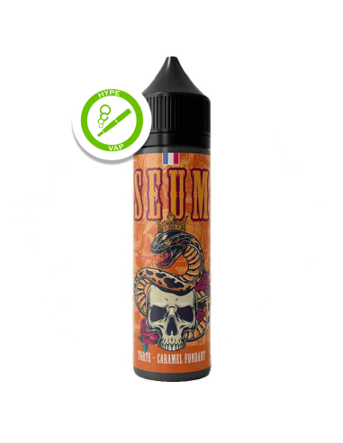 Flacon de 50ml d’e-liquide Bobble Seum Tarte Caramel Fondant