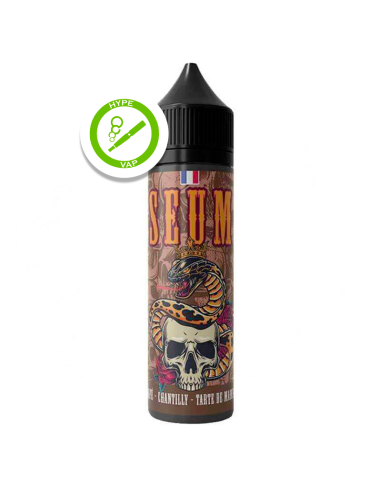 Flacon de 50ml d’e-liquide Bobble Seum Café Chantilly Tarte de Mamie