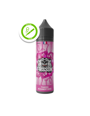 Flacon de 50ml d’e-liquide Bobble Frisson Framboise Méchamment Givrées