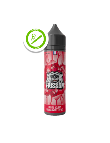 Flacon de 50ml d’e-liquide Bobble Frisson Fruits Rouges Méchamment Givrées