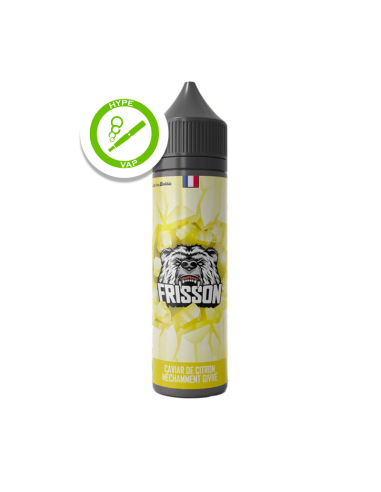 Flacon de 50ml d’e-liquide Bobble Frisson Caviar de Citron Méchamment Givrées