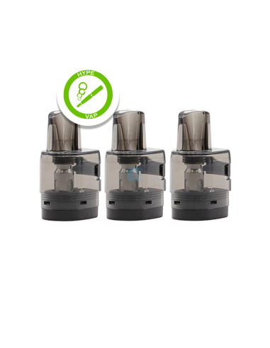 Pack de 3 cartouches Oneo de Oxva, réservoir de 3,5 ml avec résistance scellée de 0,6 ohm, compatible avec le pod Oneo.