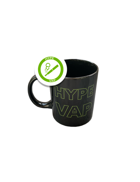 Mug Hype Vap 2025, contenance 330 ml, conçu pour les boissons chaudes et froides.