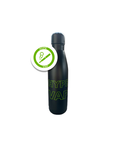 Gourde Hype Vap 2025 en aluminium, capacité 500 ml, adaptée aux boissons chaudes et froides.