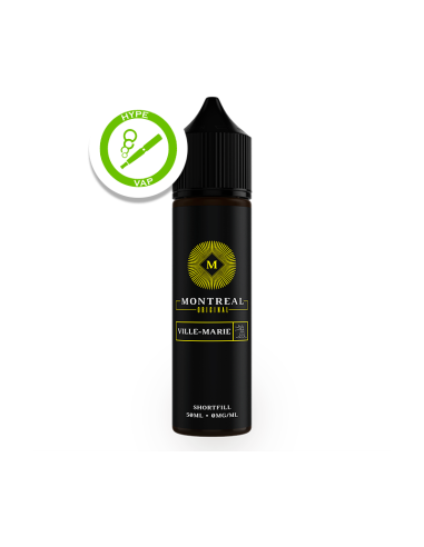 Image du e-liquide Ville-Marie 50 ml de Montreal Original, flacon de 50 ml.