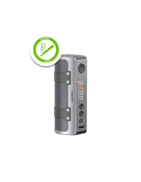 Image de la Box Huracan LX 3000 mAh d'Aspire, mod électronique avec batterie intégrée. Image de la Box Huracan LX 3000 mAh d'Aspire, mod électronique avec batterie intégrée.