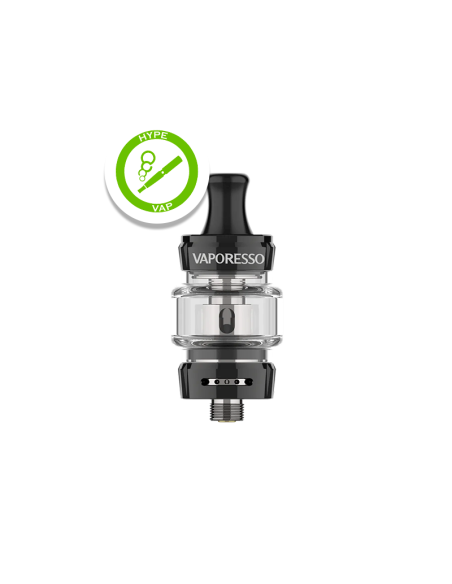 Atomiseur GTX 18 de Vaporesso avec réservoir de 3 ml. Atomiseur GTX 18 de Vaporesso avec réservoir de 3 ml.