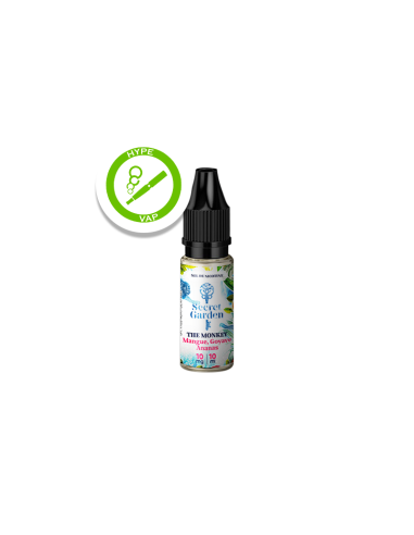 Flacon de 10 ml de l'e-liquide The Monkey - Secret Garden