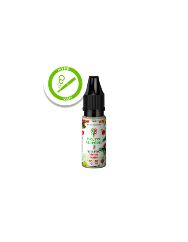 Flacon de 10 ml de l'e-liquide The Fox - Secret Garden