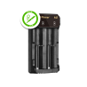 Chargeur M2 de la marque X Power avec deux emplacements pour accus.