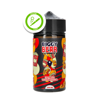 Pop Corn Toffee Caramel 200ml zhc BIGGY BEAR