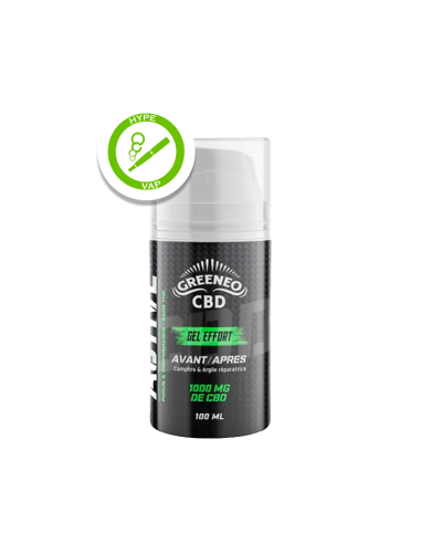 Gel Effort CBD 1000mg - Greeneo