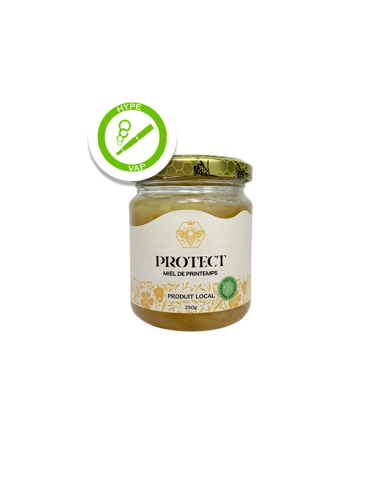 Pot de miel Protect
Miel de Printemps - 250grammes