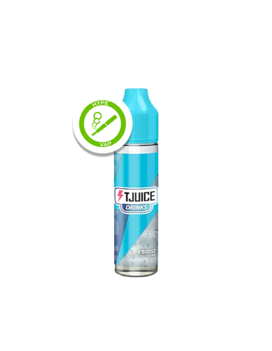 E-liquide R’Boost 50ml ZHC TJuice Drinks - boisson énergisante et fraîcheur - ratio 40/60