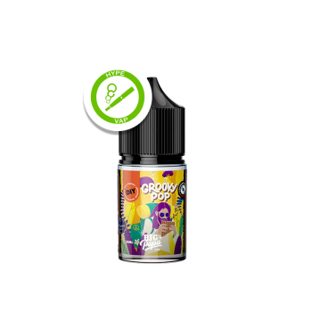 Concentré Groovy Pop 30ml Big Papa - framboise, mûre, ramboutan, menthe et eucalyptus - DIY