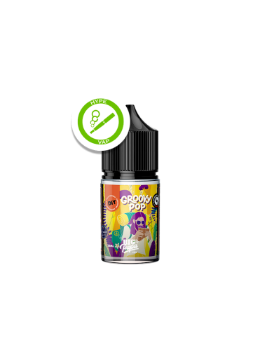 Concentré Groovy Pop 30ml Big Papa - framboise, mûre, ramboutan, menthe et eucalyptus - DIY