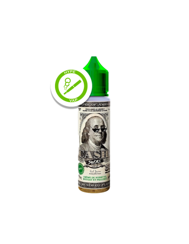 Cash Swoke 50ml – E-liquide 40PG/60VG, saveurs nougat, praline et crème de noisettes