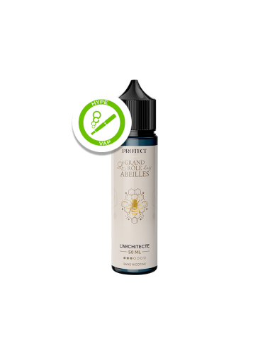 E-liquide L’Architecte 50ml Le Grand Rôle des Abeilles - tabac classic blond - 40/60 MPGV VG - 0 mg/ml