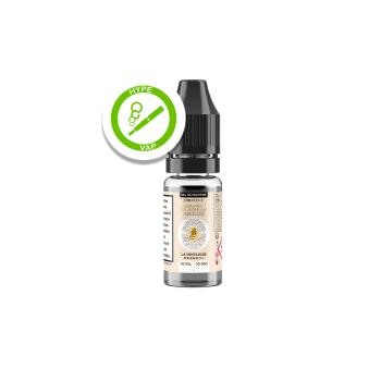 E-liquide La Ventileuse Sel de Nicotine 10ml Le Grand Rôle des Abeilles - tabac blond boisé - 50/50 MPGV VG - 10 et 20 mg/ml