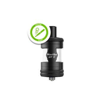 Clearomiseur Nautilus GT II Aspire - réservoir 4,5ml - airflow réglable - résistances Nautilus BVC - 24,77mm