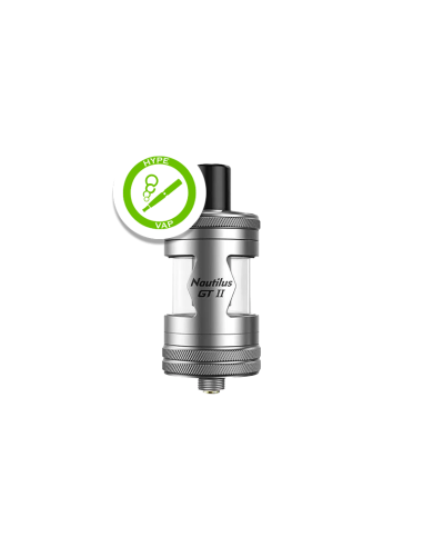 Clearomiseur Nautilus GT II Aspire - réservoir 4,5ml - airflow réglable - résistances Nautilus BVC - 24,77mm Clearomiseur Nautilus GT II Aspire - réservoir 4,5ml - airflow réglable - résistances Nautilus BVC - 24,77mm
