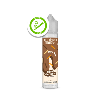 E-liquide Café Viennois 50ml Maison Fluffée – notes café – biscuité – caramélisé – vanille