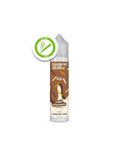 E-liquide Café Viennois 50ml Maison Fluffée – notes café – biscuité – caramélisé – vanille
