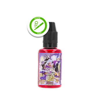 Concentré Katana Enfer-X 30 ml Fighter Fuel – arôme DIY cerise, fruits rouges, fruit du dragon – frais