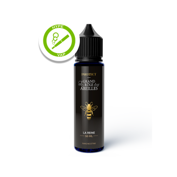 E-liquide La Reine 50ml classique blond vanille céréales