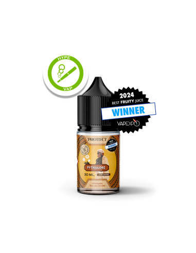 Flacon de 30ml d’arôme concentré Pythagore Protect avec saveurs de limonade et trio de citrons