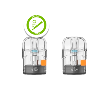 Cartouches Aspire Pixo 3ml pack 2 pods résistances intégrées