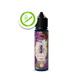 E-liquide La Fourmi 50ml framboise myrtille fraîcheur