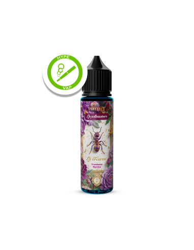 E-liquide La Fourmi 50ml framboise myrtille fraîcheur