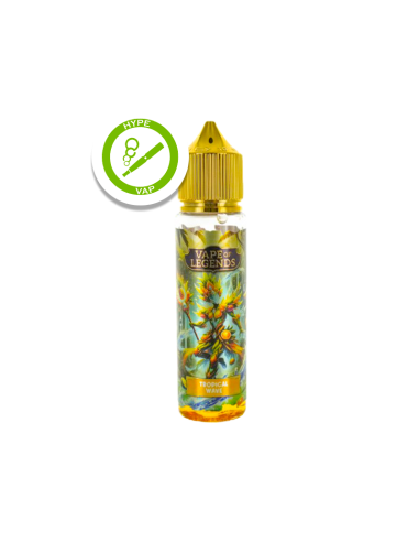 E-liquide Tropical Wave 50ml mangue ananas bonbon frais Vape Of Legends