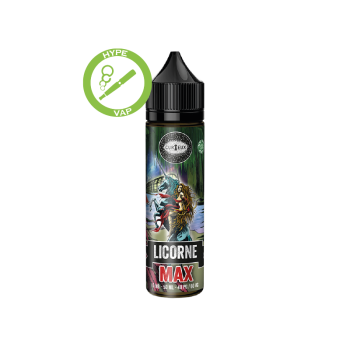 E-liquide Licorne Max 50ml Curieux