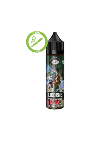 E-liquide Licorne Max 50ml Curieux