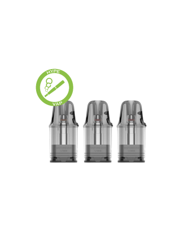 Cartouches Vibe Series Dual Mesh Smart Pod 0,6/0,8 ohm par 3 Vaporesso
