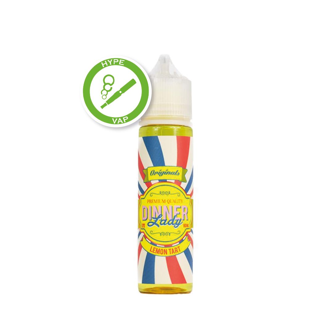 Lemon Tart 50ml Dinner Lady, e-liquide tarte au citron meringue Lemon Tart 50ml Dinner Lady, e-liquide tarte au citron meringue