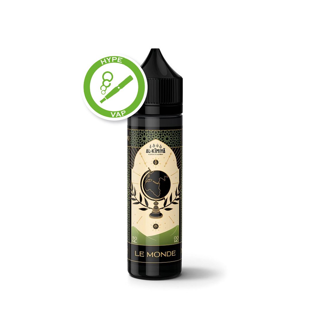 Le Monde 50ml Al-Kimiya, e-liquide MELON - MIEL - PAPAYE Le Monde 50ml Al-Kimiya, e-liquide MELON - MIEL - PAPAYE