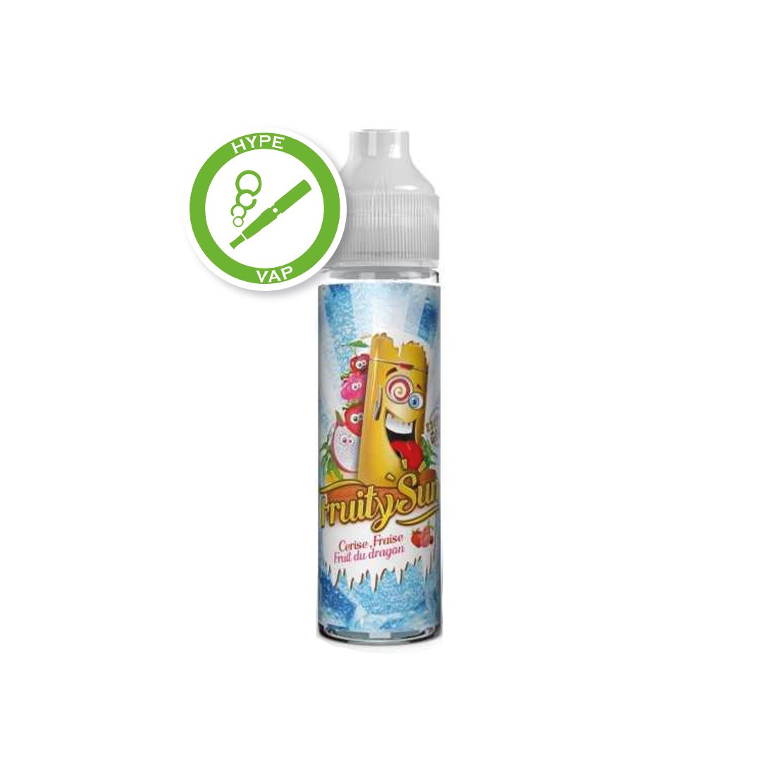 Cerise Fraise Fruit du Dragon 50ml Fruity Sun Gold Edition, e-liquide fruit, frais Cerise Fraise Fruit du Dragon 50ml Fruity Sun Gold Edition, e-liquide fruit, frais