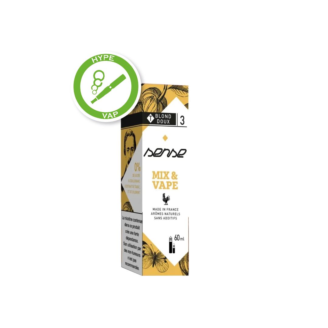 E-liquide Mix & Vape Blond Doux, Phode Sense, 60ml E-liquide Mix & Vape Blond Doux, Phode Sense, 60ml