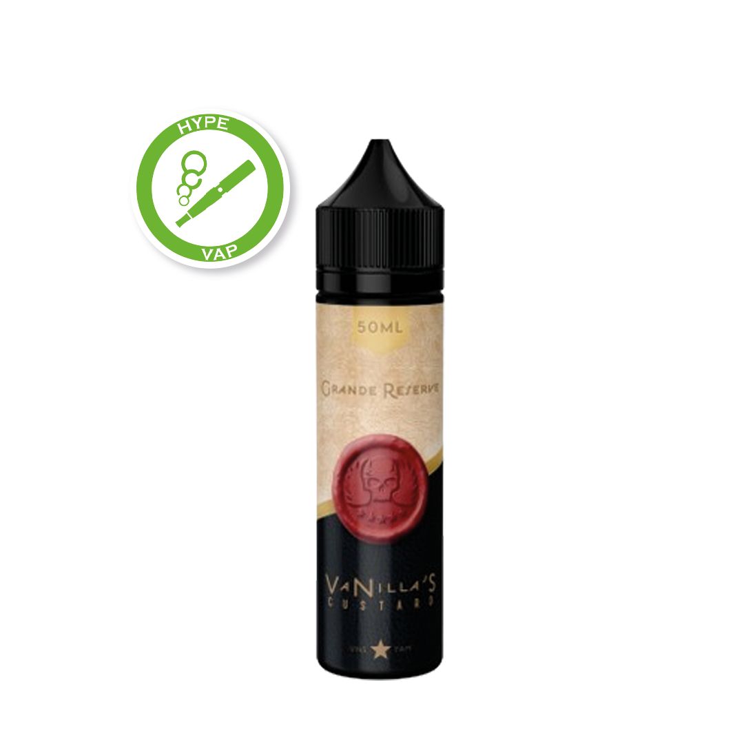 Vanilla's Grande Reserve 50ml VNS, e-liquide custard, vanille, vieillit en fut de chne Vanilla's Grande Reserve 50ml VNS, e-liquide custard, vanille, vieillit en fut de chne