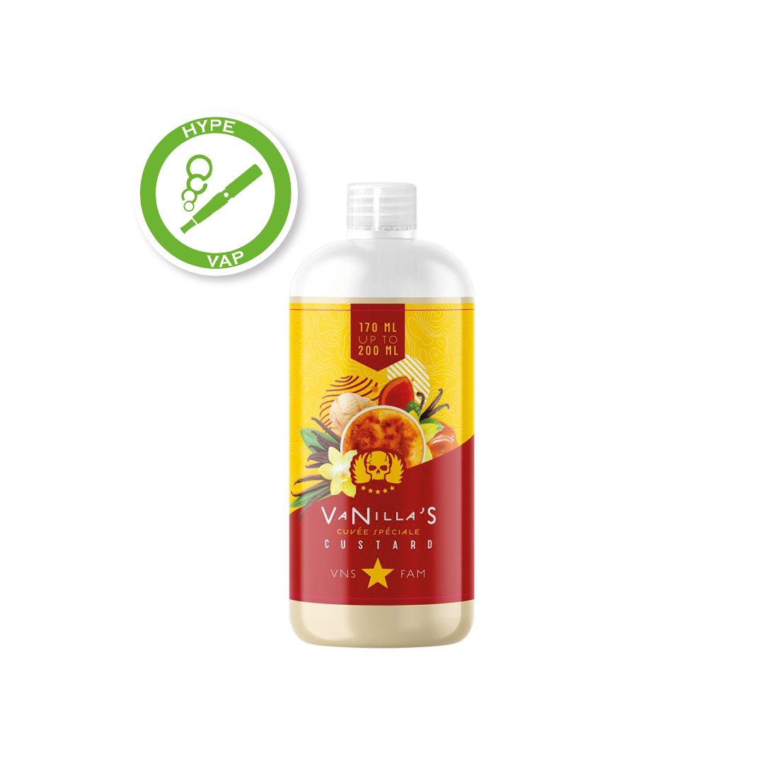 Vanilla's 170ml VNS, Custard Vanille Vanilla's 170ml VNS, Custard Vanille